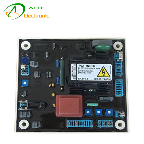 Brushless Generator Kutai AVR Circuit Diagram EA440-T Single Phase