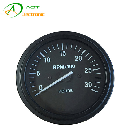 Generator Parts Digital Tachometer Speedometer RPM Meter 24V Gauge 3031734