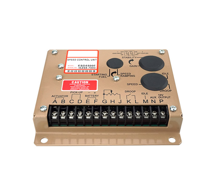 Speed Governor Controller ESD5500E Transit and Reverse Voltage Protected 
